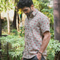 Brown Sanganeri Block Printed Shirt