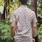 Brown Sanganeri Block Printed Shirt