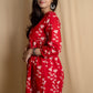 Red Tulip Block Printed Short Kurti