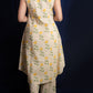 Beige Tulip Block Printed Long Kurti Set