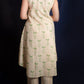 Beige Geometric Block Printed Long Kurti Set