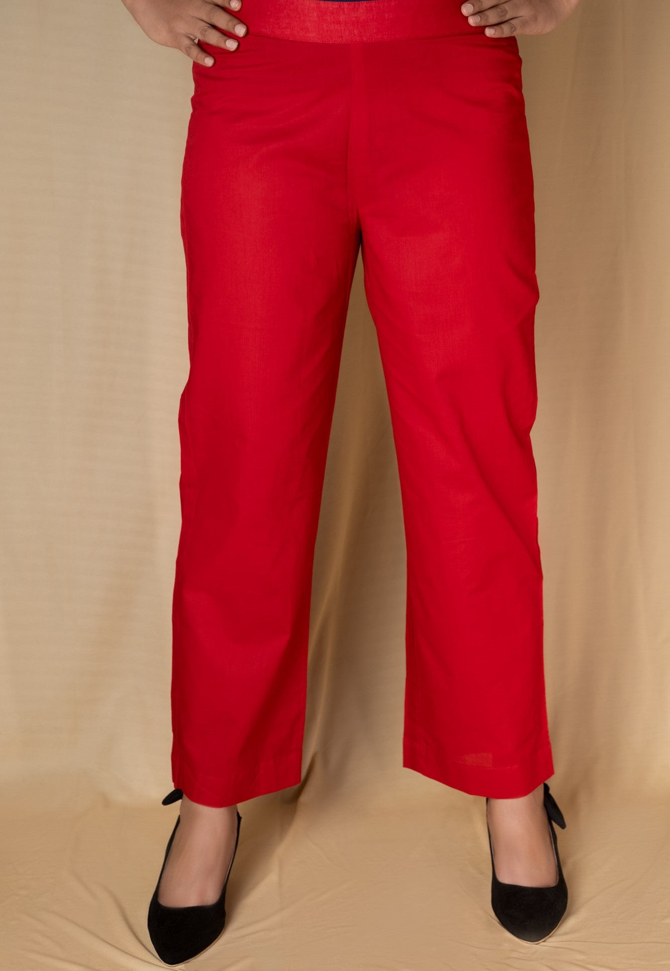 Plain Red Pants