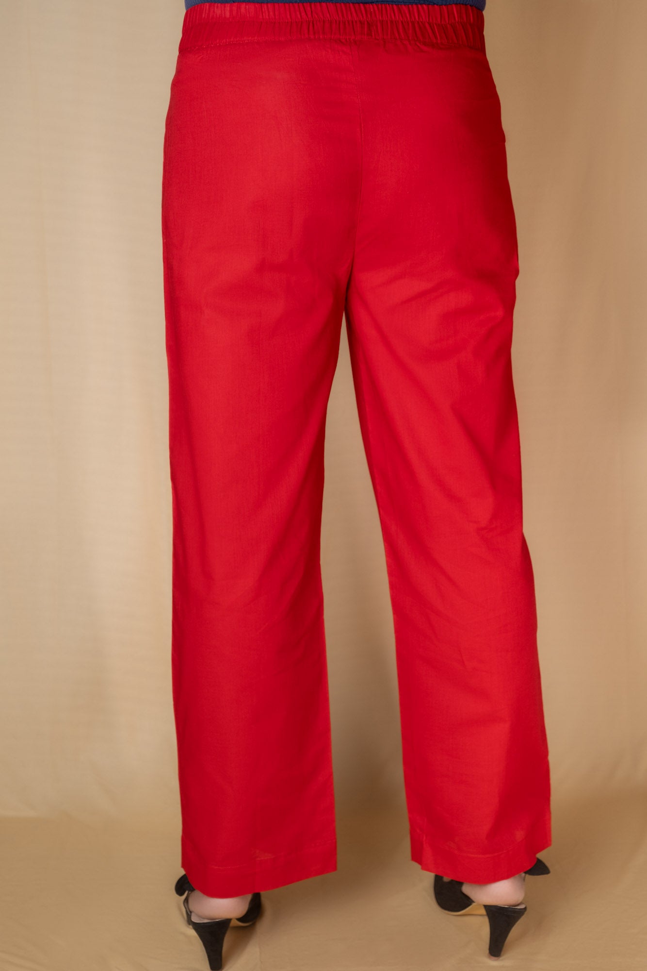 Plain Red Pants